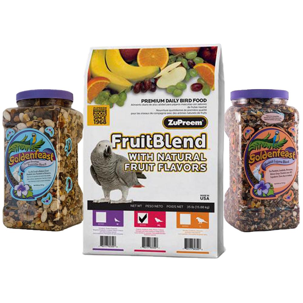Bulk Parrot Bird Food Golden Cockatoo