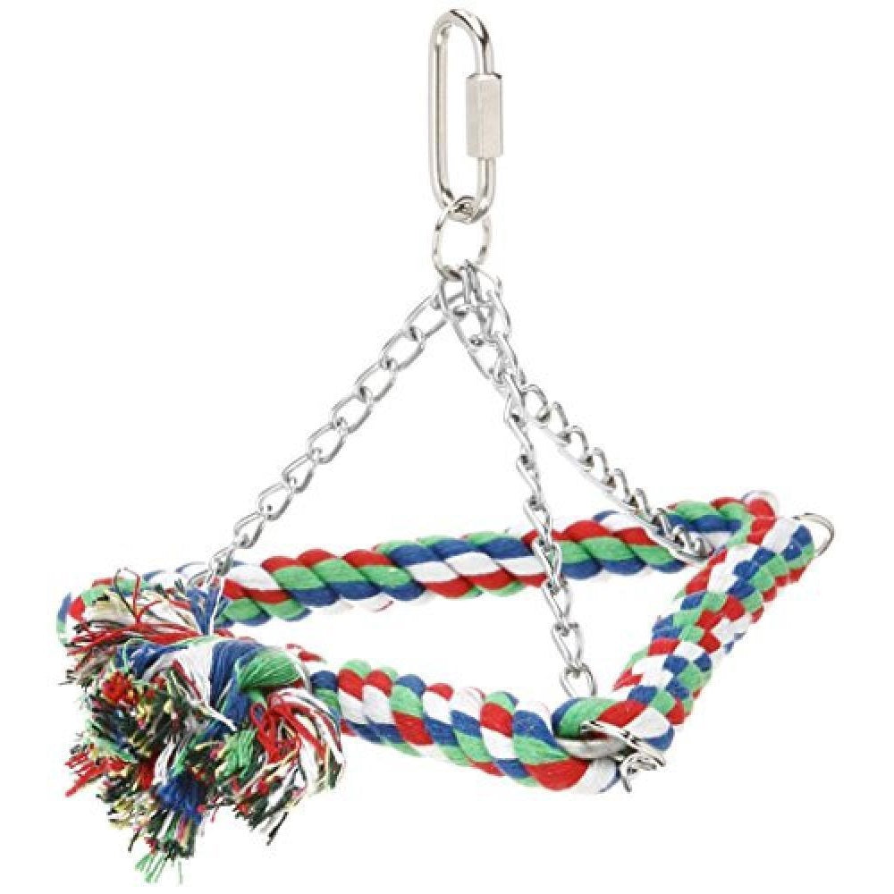 6-Cotton Triangle Bird Swing, Small