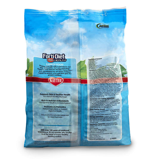 Kaytee Forti-Diet Forti Pro Health Parrot, 5 lbs