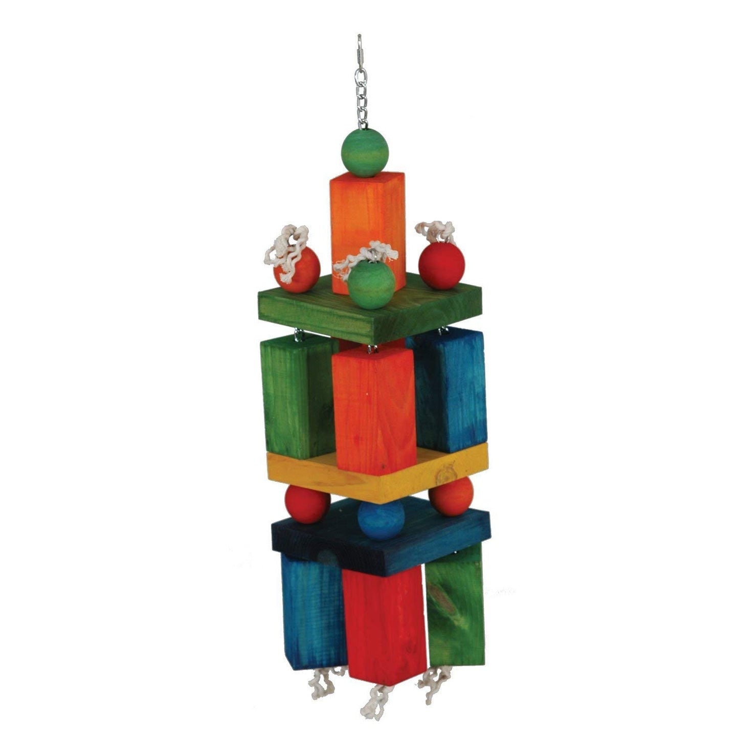 Giant Wood Blocks Bird Toy