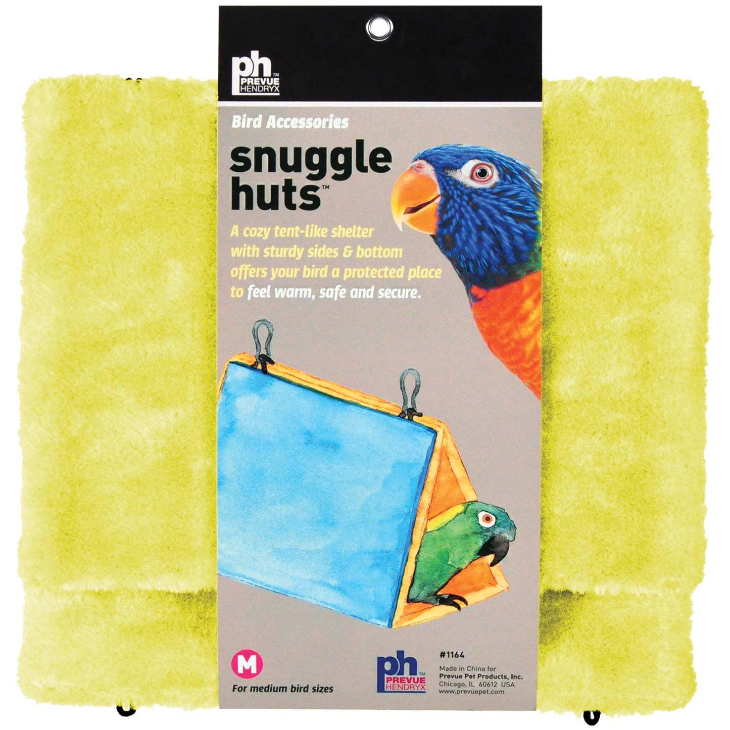 Snuggle Hut Bird Toy 10in