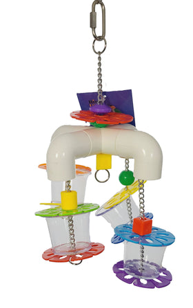 Foraging Cups Parrot Toy