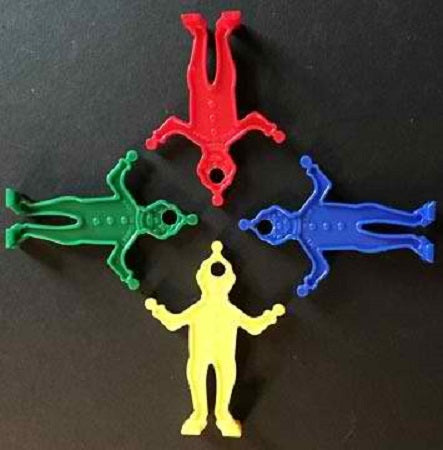 GREENFEATHER Clown Foot Toy