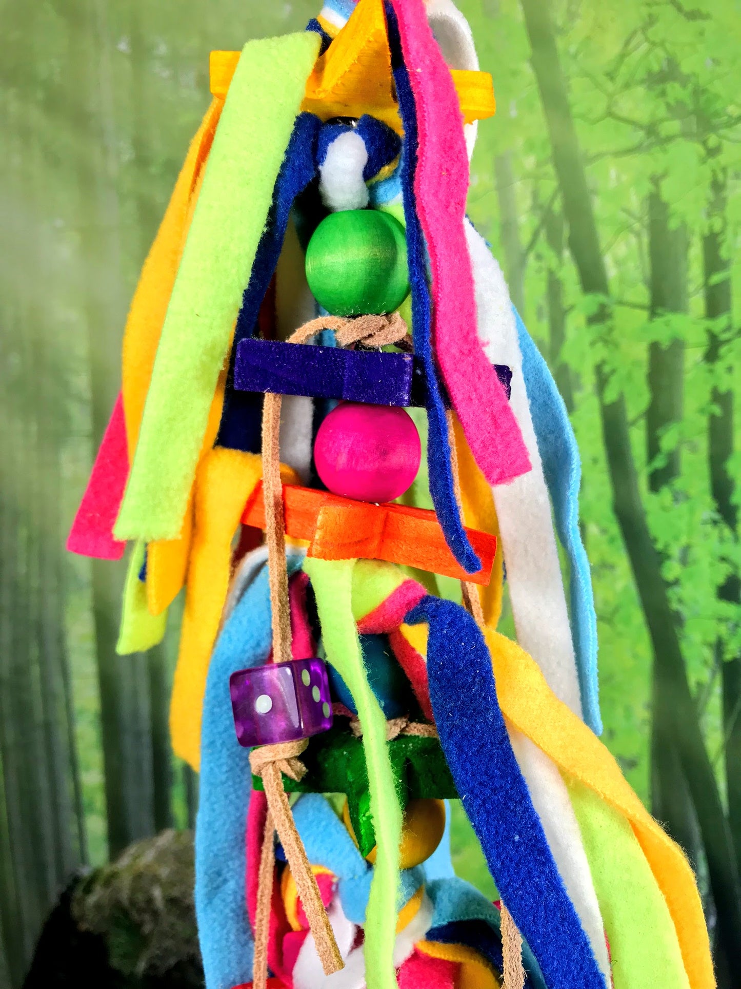 Birds love COTTON PREENING STRAND DICE