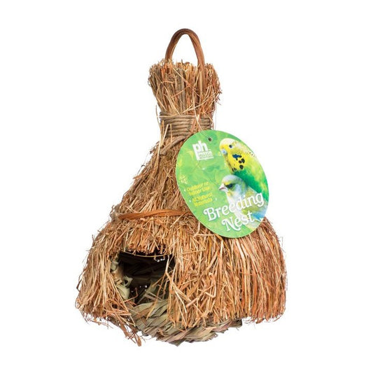 Natural Fiber Finch Covered Tiki Hut