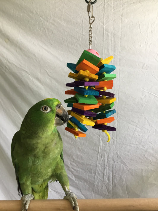 Birds LOVE Plasic Ball 4 Strand, Small