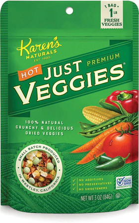 Just Hot Veggies, 3oz