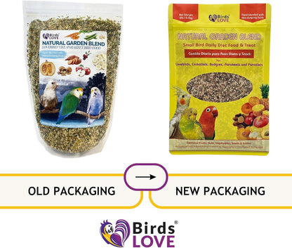 Bird's LOVE All Natural Garden Blend Small, 4 lbs