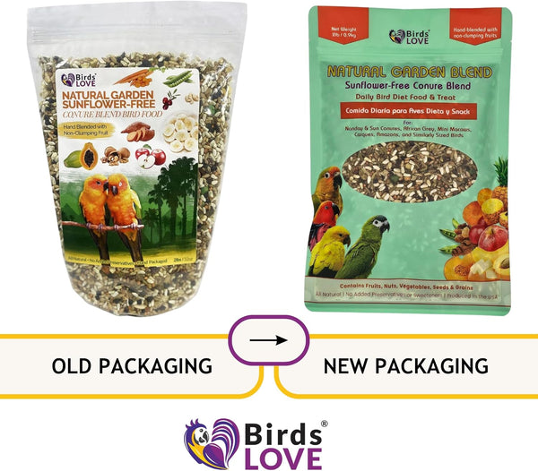 4# NATURAL GARDEN  BLEND CONURE BLEND NO SUNFLOWER