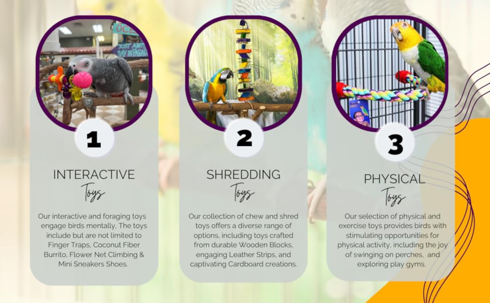 Birds LOVE Chew-Tastic Triple Tower info