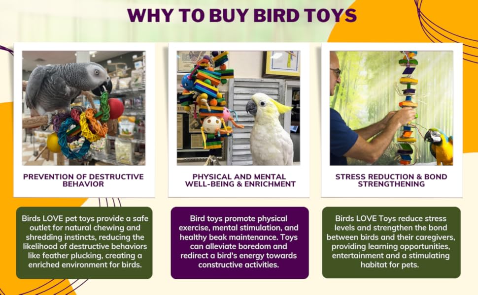 Birds LOVE Chew-Tastic Triple Tower info