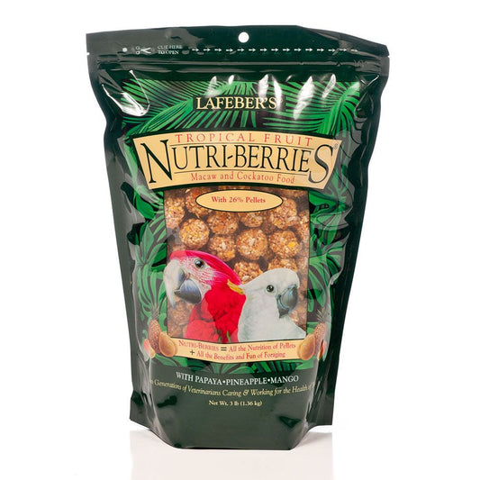 Lafeber's Nutri-Berries Tropical Fruit Macaw 3lb