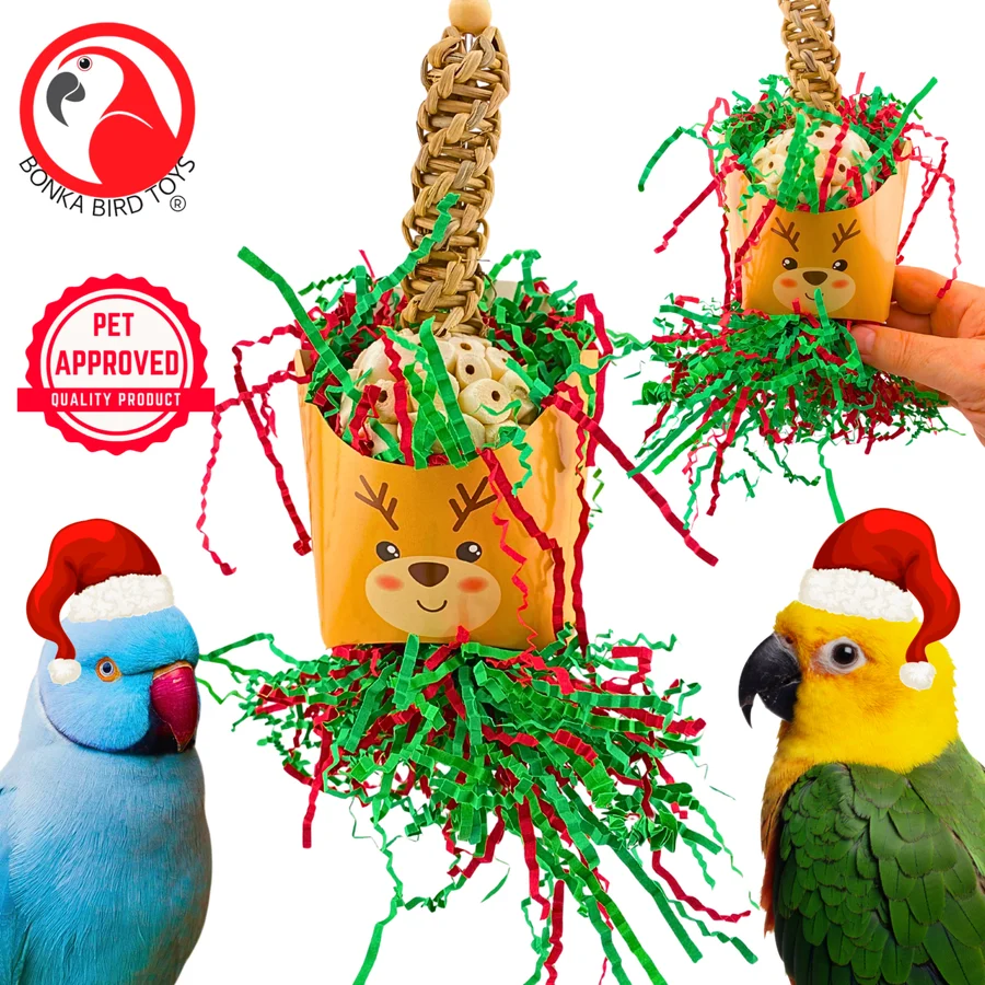 Christmas Crinkle Rudolph Forager