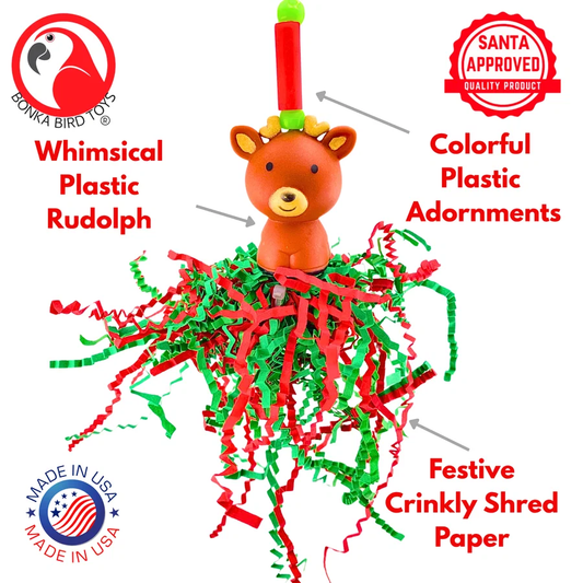 Christmas Rudolph Crinkle