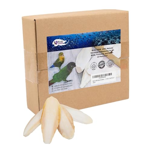 BIRDS LOVE CUTTLEBONE 4IN 12 PACK