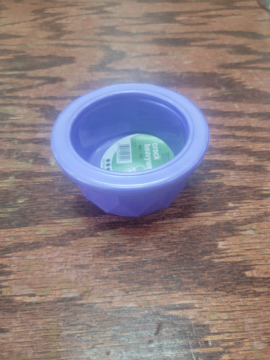 Heavyweight Midget Crock Dish, 4 Ounce