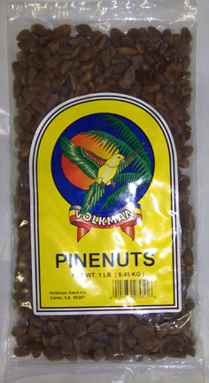 Volkman Seed Factory Pine nuts, 1/2 lb