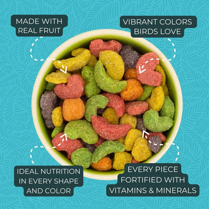 Zupreem FruitBlend Diet for Parrots & Conures, 12 lbs