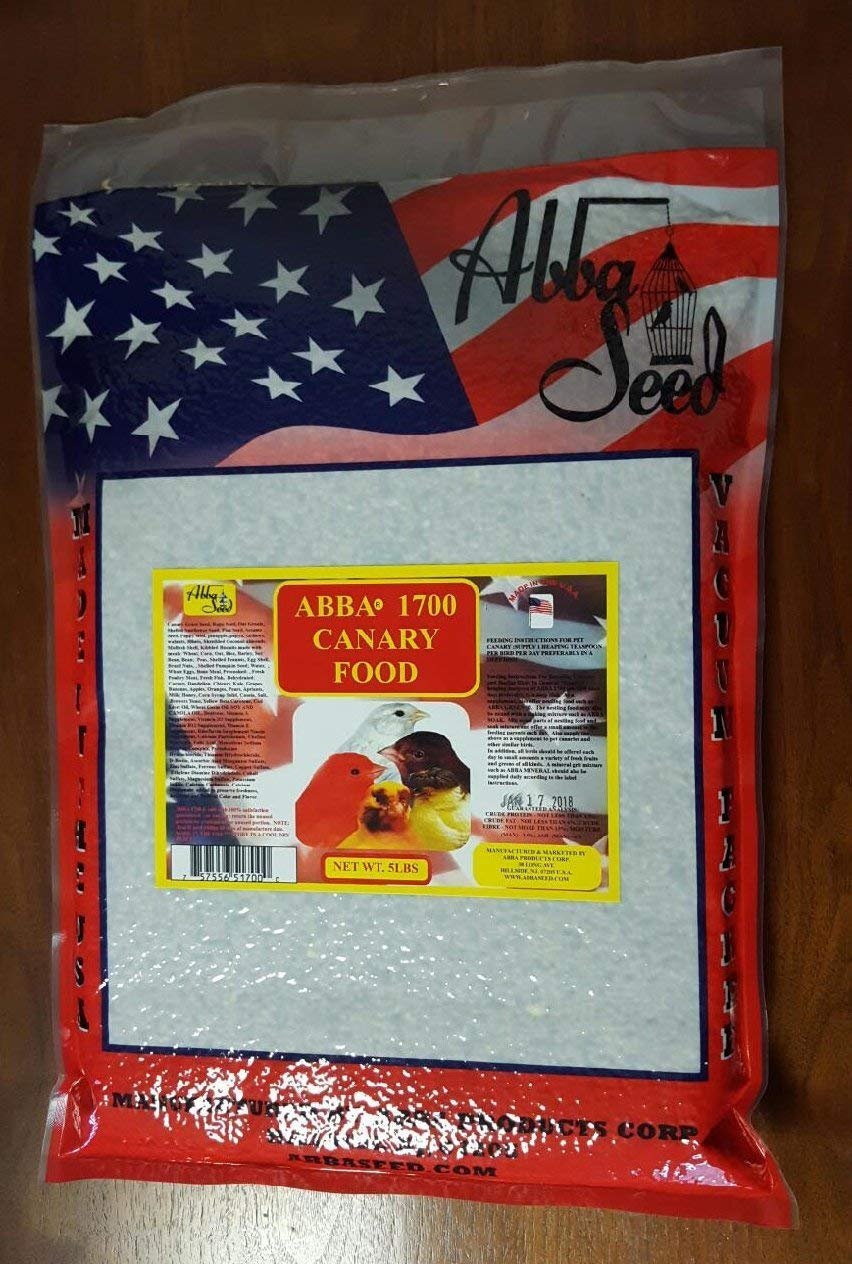 ABBA 1700 Canary Bird Food - 5lbs