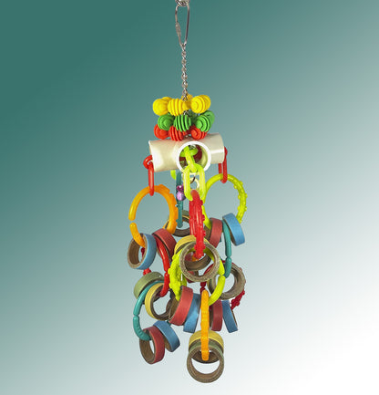 Pipe & Bagels Parrot Toy