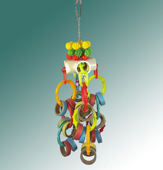 Pipe & Bagels Parrot Toy