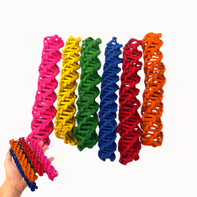 LARGE COLORED VINE LADDERS 6PK