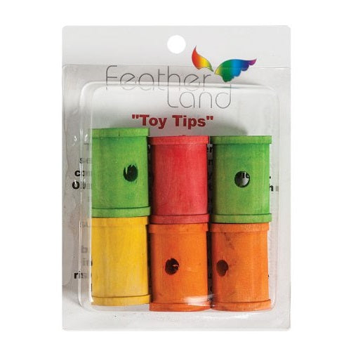 1 1/4 in. x 2 in. Wood Spools - Pack of 6