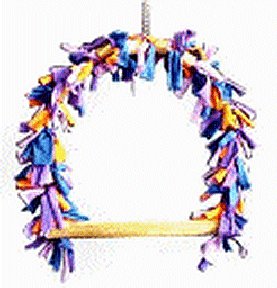 Avian Specialties Bird Toy Swing Rag Time, Medium