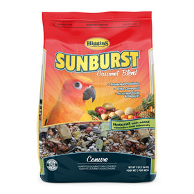 Higgins Sunburst Gourmet Food Mix for Conures, 3 lbs