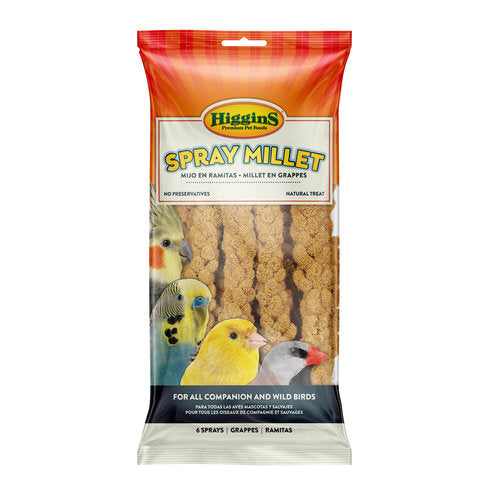 Higgins Snack Attack Spray Millet, 6pc