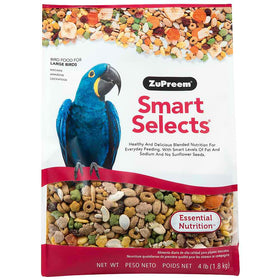 Zupreem Smart Selects for Large Birds, 4 lbs