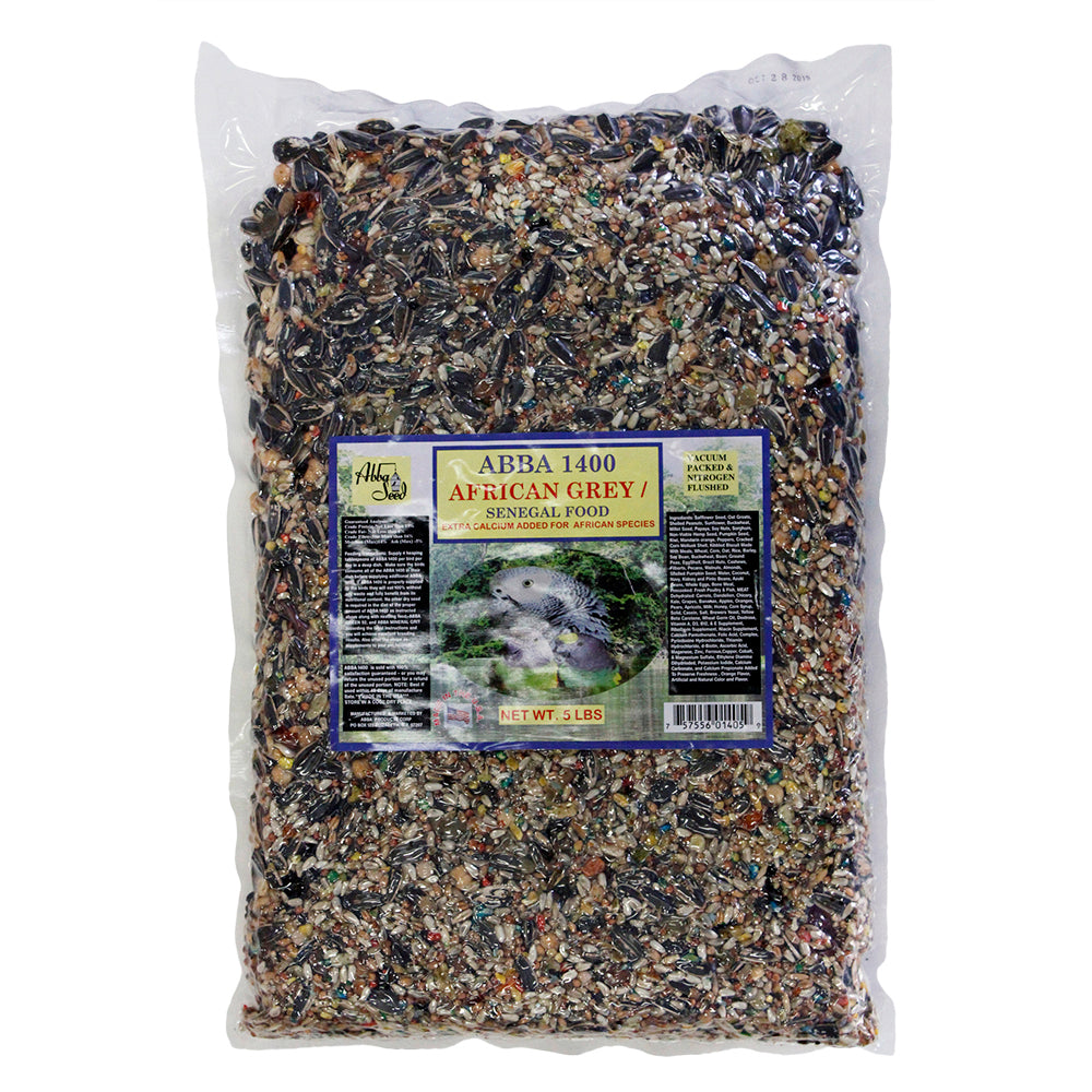 ABBA 1400 African Grey / Senegal Food 5lb