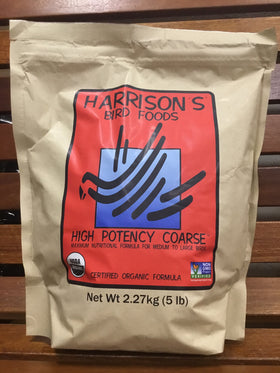 Harrison's High Potency Coarse Bird Food 5lb