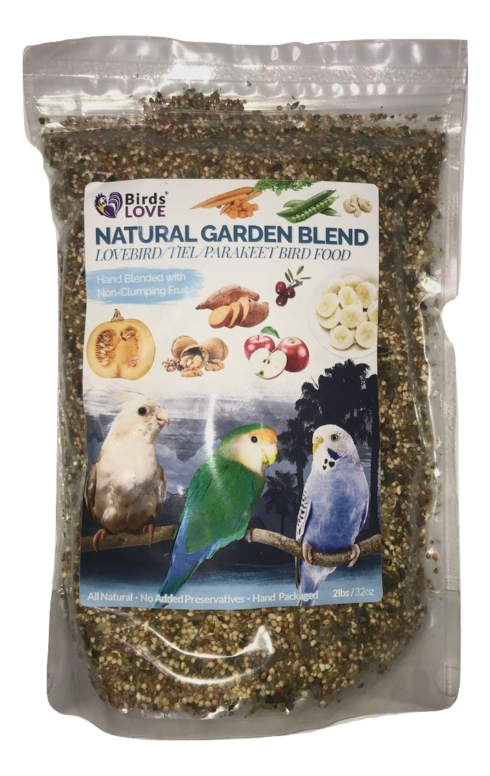 Bird's LOVE All Natural Garden Blend Small, 2 lbs