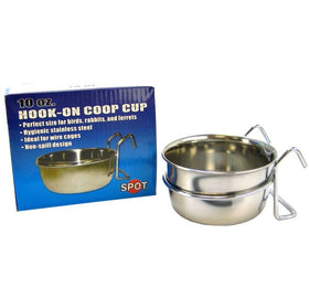 Stainless Steel Coop Cup w/ Wire Holder, 10 oz