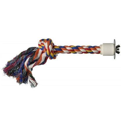 1/2 by 13 In Cotton Preening Knot Chew Toy, Medium
