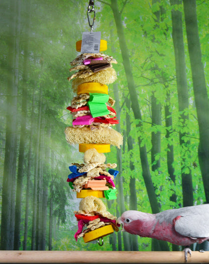 HANGING DISC WITH LOOFAH