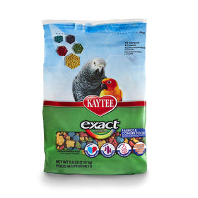 Kaytee Exact Rainbow Daily Diet Parrot & Conure Food, 2.5 lbs