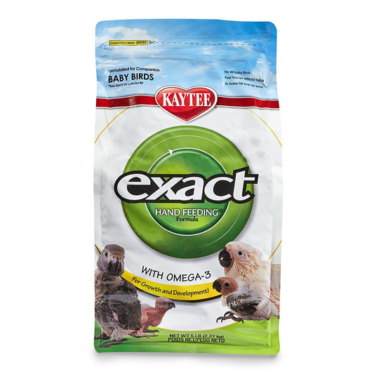 Kaytee Exact Hand Feeding for Baby Birds, 5 lbs