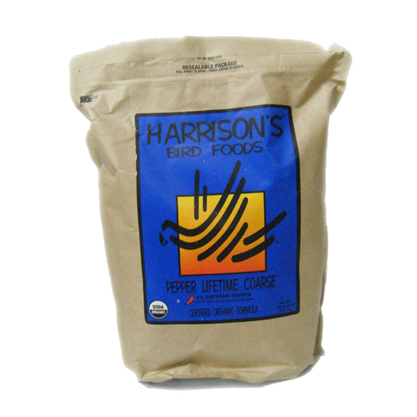 Harrison's Pepper Lifetime Coarse Bird Food 5lb