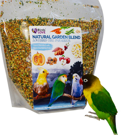 Bird's LOVE All Natural Garden Blend Small, 4 lbs