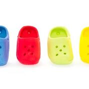 6PK FOOT TOYS CROCKS