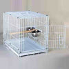 All Pet Supply Carrier Cage with Cups20x12x16