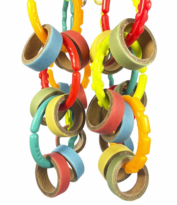 Pipe & Bagels Parrot Toy