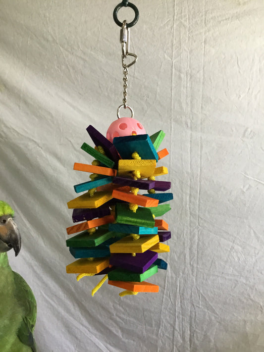 Birds LOVE  Plasic Ball 4 Strand, Small