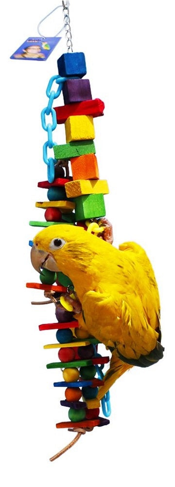 Birds LOVE Rainbow Necklacefor Medium Size Birds