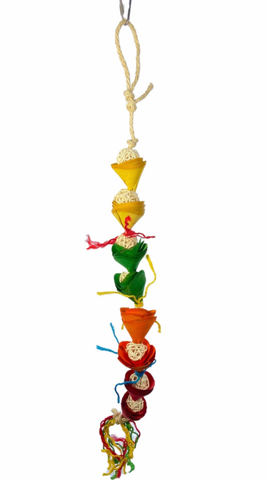 Birds LOVE Flower Tower Parrot Toy