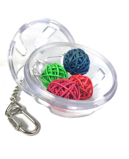 Foraging Clear Ball With Vineballs