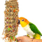 Birds love Burrito with Shells Bird Toy