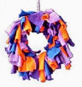 Avian Specialties Bird ToysRag-A-Wreath, Medium
